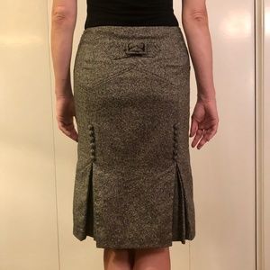 Adorable Body by Victoria Kickpleat Tweed Skirt